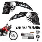 Adesivos Tenere 250 2013 Moto Yamaha Emblemas Faixa Caveira