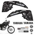 Adesivos Tenere 250 2013 Moto Yamaha Emblemas + Faixa Foice
