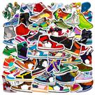 Adesivos Trendys Sneakers, vinil impermeável, anime (50 unidades)