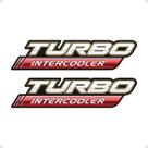 Adesivos Turbo Intercooler Toyota Hilux 2009/2012 - Genérico