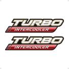 Adesivos Turbo Intercooler Toyota Hilux 2009/2012 - Genérico