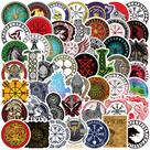 Adesivos Viking Totem de vinil impermeável 50 unidades/lote de 5 a 10 cm