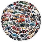 Adesivos vintage Classic Car 50 unidades de vinil impermeável Adesivos vintage Classic Car 50 unidades de vinil impermeável