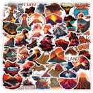 Adesivos Volcanos Eruptions em vinil impermeável Anime x50