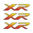 Adesivos XR Compatível Focus 2003 Emblema Laranja - Genérico