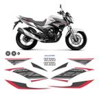 Adesivos Yamaha Fazer 250 2017 2018 Moto Branca + Emblemas Adesivos Yamaha Fazer 250 2017 2018 Moto Branca + Emblemas