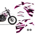 Adesivos Yamaha Xt 660r 2015 Moto Branca Faixa + Emblemas Adesivos Yamaha Xt 660r 2015 Moto Branca Faixa + Emblemas