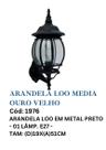 Adn+ Arandela Loo Media Pt 1w Sh0001/1w M 1976
