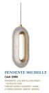 Adn+ Pendente Michelly Dr R:1996 23w 12x26cm 3 Cores