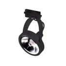 Adn+ Spot Curto Preto P/trilho 1lamp Ar111 Sem Lampada