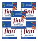 Adoçante Finn Pó Sucralose C/50 Envelopes Pequenos Kit 5 Adoçante Finn Pó Sucralose C/50 Envelopes Pequenos Kit 5