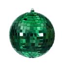 Adorno Bola Espejada Verde Vickerman 4,75 cm Paquete con 4