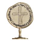Adorno de Mesa Medalha das Duas Cruzes São Bento