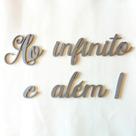 Adorno De Parede Ao Infinito E Além! - Frase Toy Story Adorno De Parede Ao Infinito E Além! - Frase Toy Story