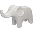 ADORNO DECORATIVO ENFEITE CASA APARADOR HOME&CO ELEFANTE CERÂMICA 17x30x10cm BRANCO ADORNO DECORATIVO ENFEITE CASA APARADOR HOME&CO ELEFANTE CERÂMICA 17x30x10cm BRANCO