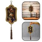 Adorno Escapulário De Porta Três Arcanjos com Pompom Adorno Escapulário De Porta Três Arcanjos com Pompom