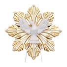 Adorno Espírito Santo Metal com Strass Mesa ou Parede 25 cm AR814 Adorno Espírito Santo Metal com Strass Mesa ou Parede 25 cm AR814