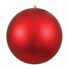 Adorno Navideño Bola Gigante Roja Mate Vickerman 24 cm