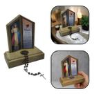 Adorno Oração De Mesa Com Terço Jesus Misericordioso