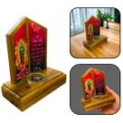 Adorno Oração De Mesa Nossa Senhora De Guadalupe Com Terço