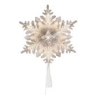 Adorno para árbol Vickerman Copo de Nieve Blanco de 6 Puntas LED de 11.5 cm Adorno para árbol Vickerman Copo de Nieve Blanco de 6 Puntas LED de 11.5 cm
