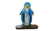 Adorno Pedestal de Nossa Senhora das Graças 9cm