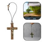 Adorno Retrovisor de Carro Crucifixo São Bento