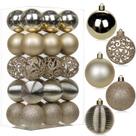 Adornos Navideños en Bolas Briful 30 piezas 6 cm irrompibles