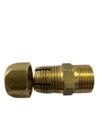 adptador para mangueira cobre 1/2 macho fogão gás bico 3/8