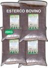 Adubo E Composto Orgânico 20kg Esterco Bovino Leiteiro