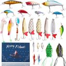 Advent Calendar Fishing 2024 Nsxc Presente de Natal para Fisher