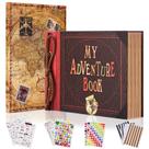 Adventure Scrapbook FEIYU BUY 26x18x1 cm, capa dura