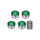 Aerador de bico misturador regulador de 18 mm, conjunto de 2/4 peças Tap Bubbler Cartucho de mistura Filtro de torneira