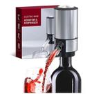 Aerador E Dispensador De Vinho Elétrico Decantador De Vinho