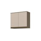 Aéreo 02 Portas 80cm Connect C88 Duna Cristal - Henn