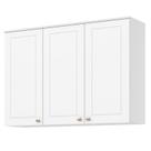Aéreo 03 Portas 120 cm Americana Branco HP