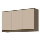 Aéreo 03 Portas 120 cm Connect Duna/Cristal