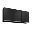 Aéreo Valentina 120cm Para Cozinha Preto - Belliv Decor