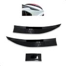 Aerofólio Universal Ajustável Para Carros Sedan Black Piano