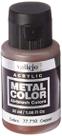 Aerógrafo à base de água Paint Vallejo Metal Color Copper 32ml