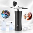 Aerógrafo Portátil Sem Fio com Mini Compressor Pintura e Confeitaria Artesanato Mquiagem Pistola Preto Aerógrafo Portátil Sem Fio com Mini Compressor Pintura e Confeitaria Artesanato Mquiagem Pistola Preto