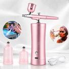 Aerógrafo Portátil Sem Fio com Mini Compressor Pintura e Confeitaria Artesanato Mquiagem Pistola Rosa Aerógrafo Portátil Sem Fio com Mini Compressor Pintura e Confeitaria Artesanato Mquiagem Pistola Rosa