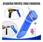 Afiador De Broca Profissional Ferramenta Compacta Portatil