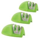 Afiador de facas KitchenIQ 51422 Edge Grip, 2 estágios, pacote com 3