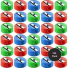 Afiadores de lápis Bedwina, pacote com 144 mini de bolso Afiadores de lápis Bedwina, pacote com 144 mini de bolso