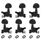 Afinador de guitarra Pegs SAPHUE 3L3R selado em forma de leque para guitarra Afinador de guitarra Pegs SAPHUE 3L3R selado em forma de leque para guitarra