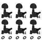 Afinador de guitarra Pegs SAPHUE 6R selado em forma de leque para guitarra Afinador de guitarra Pegs SAPHUE 6R selado em forma de leque para guitarra