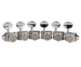Afinadores de cordas Guitarra Lock Guyker Vintage 6 Inline Nickel
