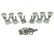 Afinadores de Guitarra Wilkinson 3x3 Cromados E-Z Post Tulipa Afinadores de Guitarra Wilkinson 3x3 Cromados E-Z Post Tulipa