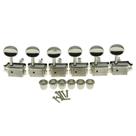 Afinadores de guitarra Wilkinson Deluxe 6 Inline Vintage Nickel Afinadores de guitarra Wilkinson Deluxe 6 Inline Vintage Nickel